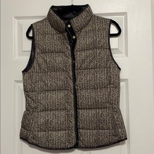Banana Republic Patterned Puffer Vest